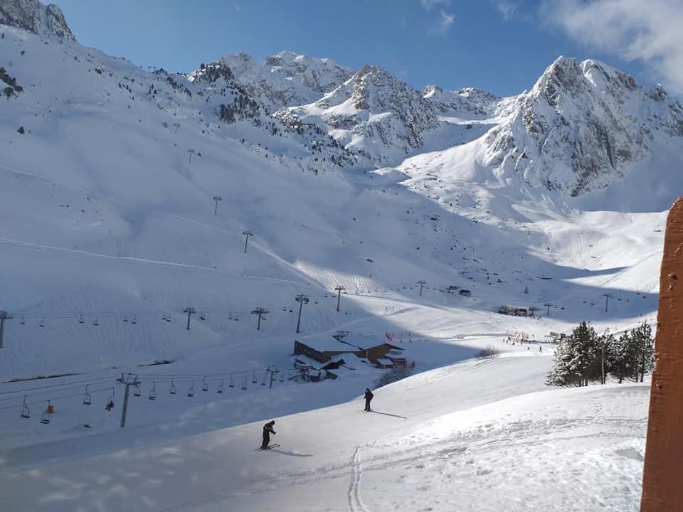 Studio En Pleine Montagne Avec Vue Sur Marmottes La Mongie Dış mekan fotoğraf