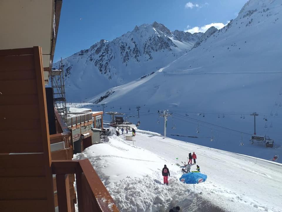 Studio En Pleine Montagne Avec Vue Sur Marmottes La Mongie Dış mekan fotoğraf
